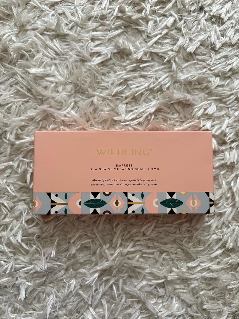 NEW Wildling Empress Gua Sha Scalp Massage Hair Growth Comb UNOPENED